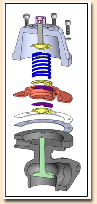 Turbine Housing Section Drawing