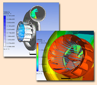 Turbo computerized simulations